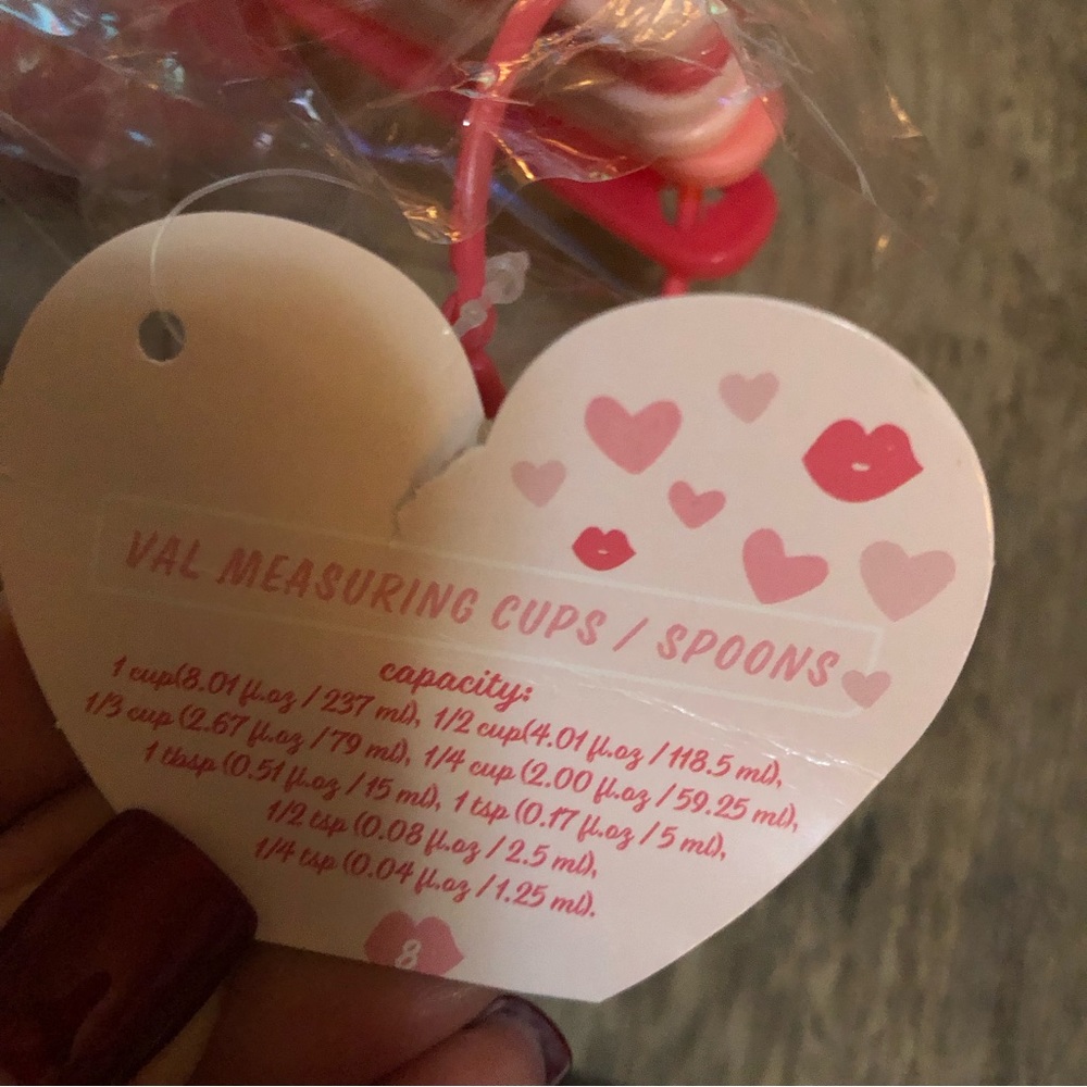 Target Valentines Measuring cup & spoons set - Picture 6 of 8